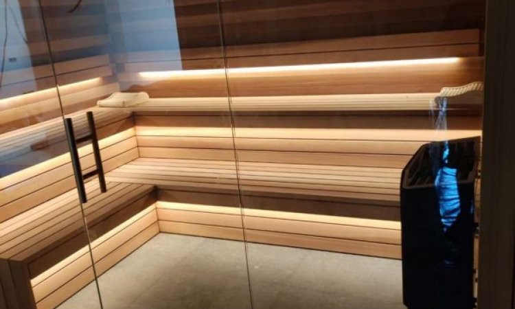 Installation d'éclairage dans un sauna - Passy - TC ELEC